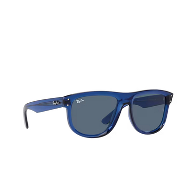 Ray-Ban BOYFRIEND REVERSE Sunglasses 67083A transparent navy blue - three-quarters view