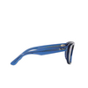 Occhiali da sole Ray-Ban BOYFRIEND REVERSE 67083A transparent navy blue - anteprima prodotto 3/4