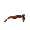 Occhiali da sole Ray-Ban BOYFRIEND REVERSE 6709CB transparent brown - anteprima prodotto 3/4