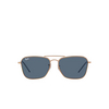 Lunettes de soleil Ray-Ban CARAVAN REVERSE 92023A rose gold - Vignette du produit 1/4