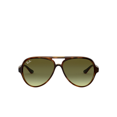 Lunettes de soleil Ray-Ban CATS 5000 710/A6 light havana - Vue de face