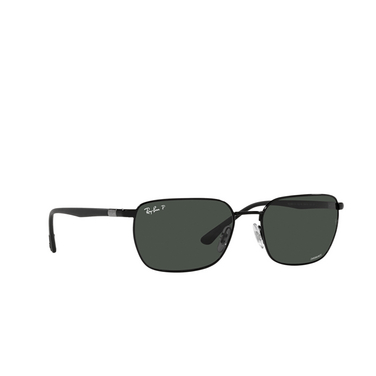 Ray-Ban CHROMANCE Sunglasses 002/K8 black - three-quarters view