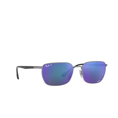 Lunettes de soleil Ray-Ban CHROMANCE 004/4L gunmetal - Vue trois quarts