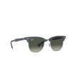 Ray-Ban CLUBMASTER ALUMINUM Sunglasses 924871 blue on silver - product thumbnail 2/4