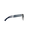 Ray-Ban CLUBMASTER ALUMINUM Sunglasses 924871 blue on silver - product thumbnail 3/4