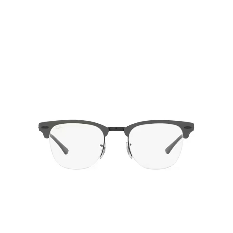 Lunettes de vue Ray-Ban CLUBMASTER METAL 3150 grey on black - 1/4