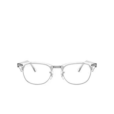 Ray-Ban CLUBMASTER Eyeglasses 2001 white transparent - front view