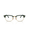 Gafas graduadas Ray-Ban CLUBMASTER 8233 green on gold - Miniatura del producto 1/4