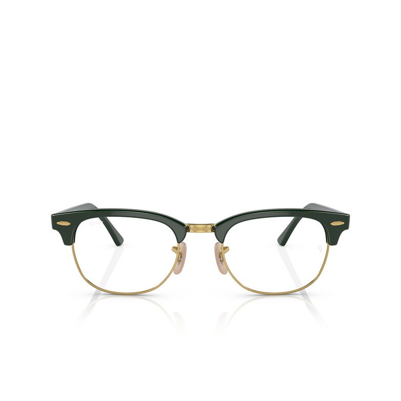 Ray-Ban CLUBMASTER Eyeglasses 8233 green on gold - 1/4