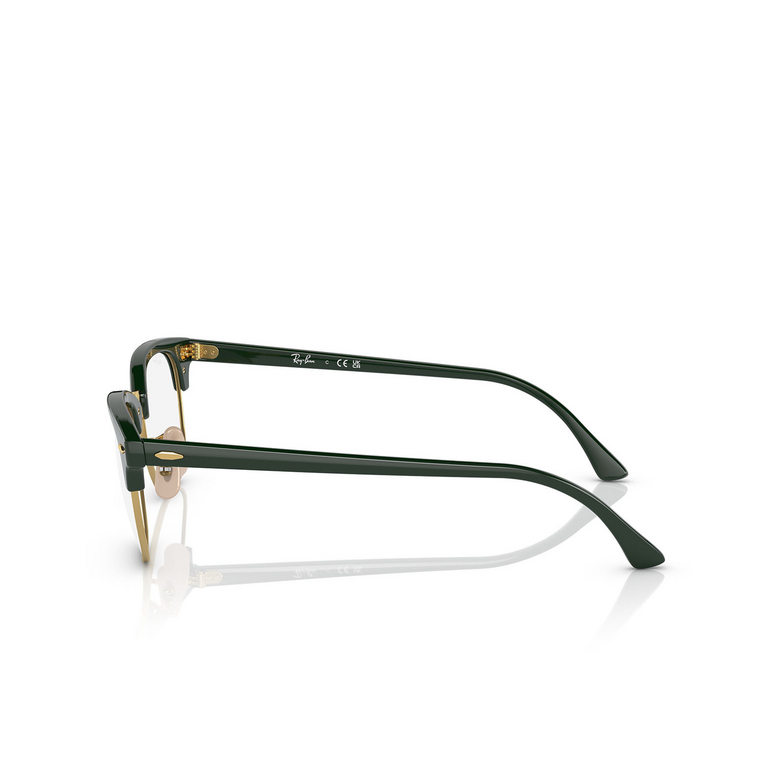 Lunettes de vue Ray-Ban CLUBMASTER 8233 green on gold - 3/4