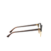 Ray-Ban CLUBROUND Eyeglasses 2372 red havana - product thumbnail 3/4