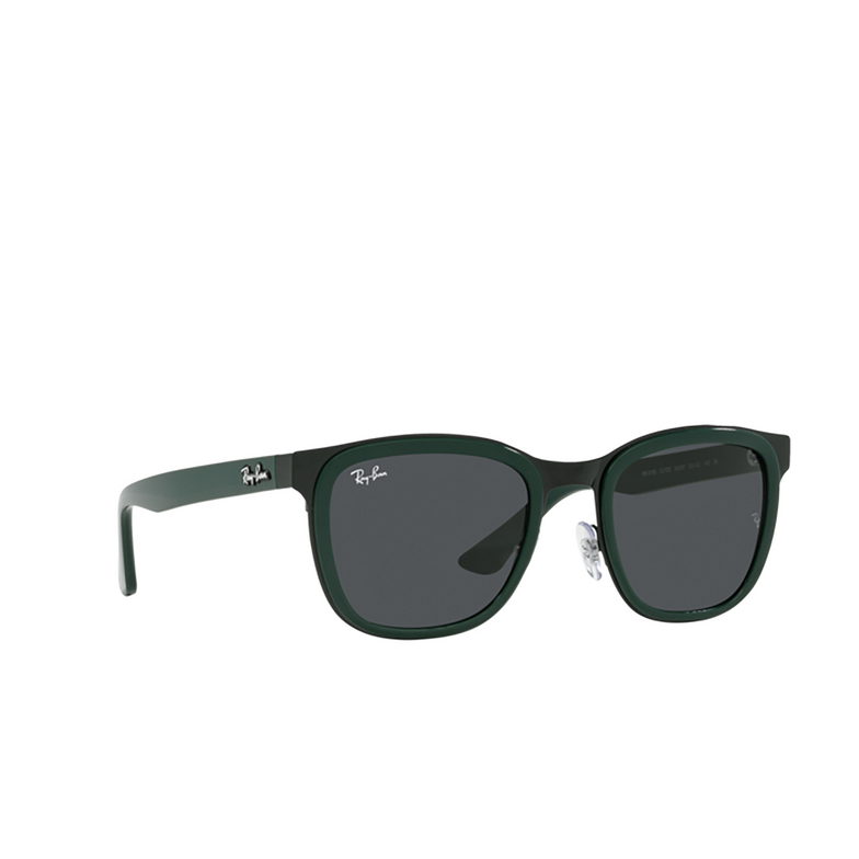 Ray-Ban CLYDE Sunglasses 002/87 green on black - 2/4