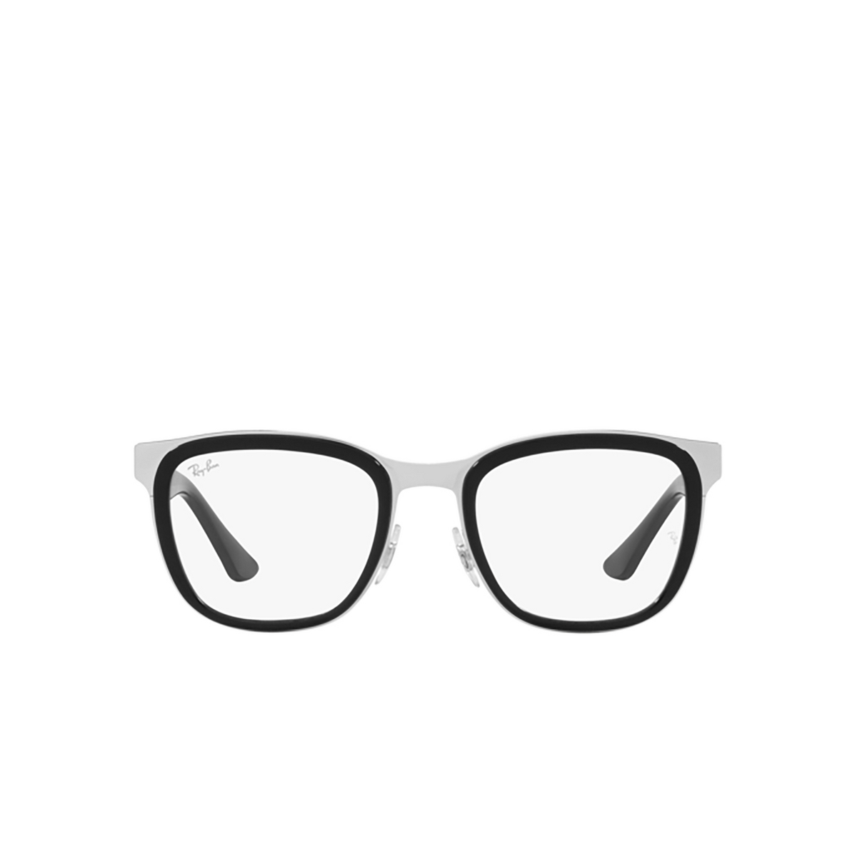 Ray-Ban CLYDE Sunglasses 003/M1 Black On Silver - front view