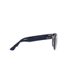 Ray-Ban CLYDE Sunglasses 004/5J blue on gunmetal - product thumbnail 3/4