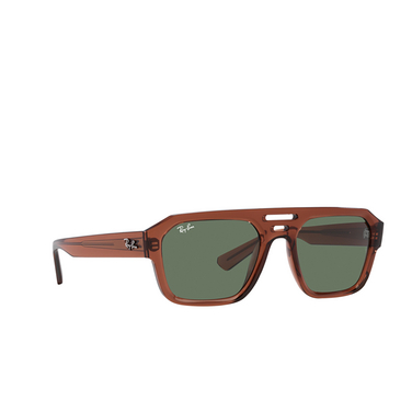Ray-Ban CORRIGAN Sunglasses 667882 transparent brown - three-quarters view
