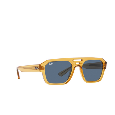 Ray-Ban CORRIGAN Sunglasses 668280 transparent yellow - three-quarters view