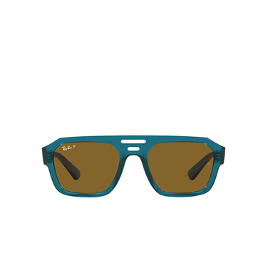 Ray-Ban CORRIGAN Sunglasses 668383 transparent light blue - front view