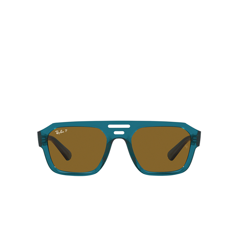 Ray-Ban CORRIGAN Sunglasses 668383 transparent light blue - 1/4