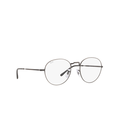 Lunettes de vue Ray-Ban DAVID 3118 gunmetal - Vue trois quarts