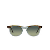 Ray-Ban EAGLEEYE Sunglasses 1376BH havana on transparent green - product thumbnail 1/4