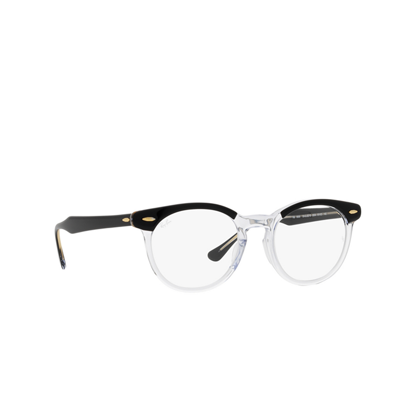 Ray-Ban EAGLEEYE Eyeglasses 2034 black on transparent - 2/4
