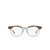 Ray-Ban EAGLEEYE Eyeglasses 8249 havana on transparent green - product thumbnail 1/4