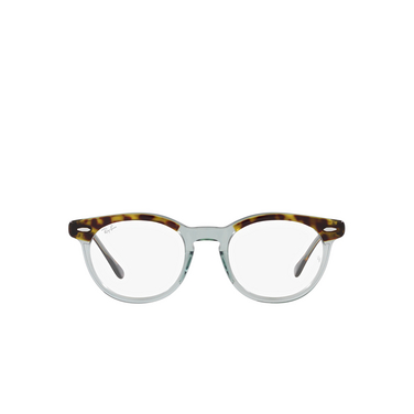 Ray-Ban EAGLEEYE Eyeglasses 8249 havana on transparent green - front view