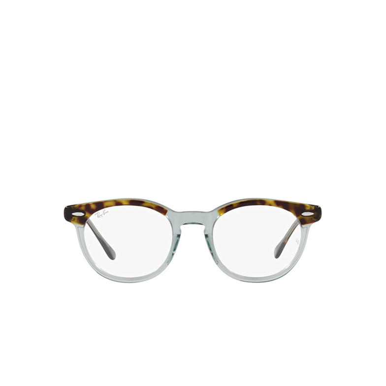 Ray-Ban EAGLEEYE Eyeglasses 8249 havana on transparent green - 1/4