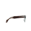 Ray-Ban EAGLEEYE Eyeglasses 8249 havana on transparent green - product thumbnail 3/4