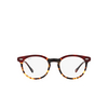 Ray-Ban EAGLEEYE Korrektionsbrillen 8250 bordeaux on yellow havana - Produkt-Miniaturansicht 1/4