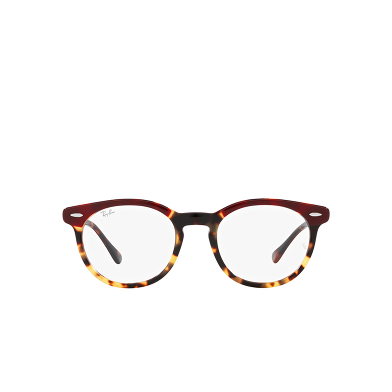 Ray-Ban EAGLEEYE Eyeglasses 8250 bordeaux on yellow havana - 1/4