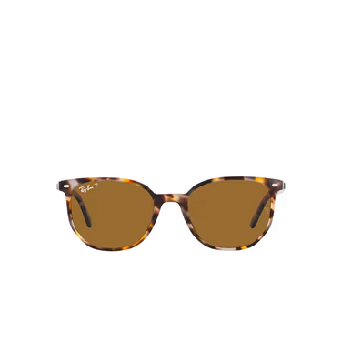 Ray-Ban ELLIOT Sunglasses 135757 havana brown grey - front view