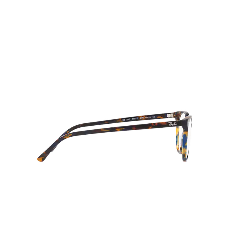Ray-Ban ELLIOT Eyeglasses 8174 yellow & blue havana - 3/4