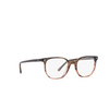 Ray-Ban ELLIOT Eyeglasses 8251 striped brown & red - product thumbnail 2/4