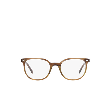 Ray-Ban ELLIOT Eyeglasses 8255 striped brown & green - front view