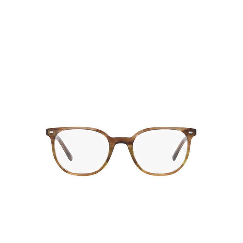 Ray-Ban ELLIOT Eyeglasses 8255 striped brown & green - 1/4