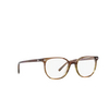 Gafas graduadas Ray-Ban ELLIOT 8255 striped brown & green - Miniatura del producto 2/4
