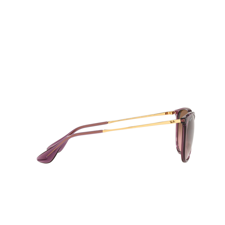 Ray-Ban ERIKA Sonnenbrillen 659114 transparent violet - 3/4