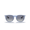 Lunettes de soleil Ray-Ban ERIKA 67434L transparent light blue - Vignette du produit 1/4