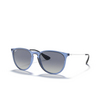 Lunettes de soleil Ray-Ban ERIKA 67434L transparent light blue - Vignette du produit 2/4