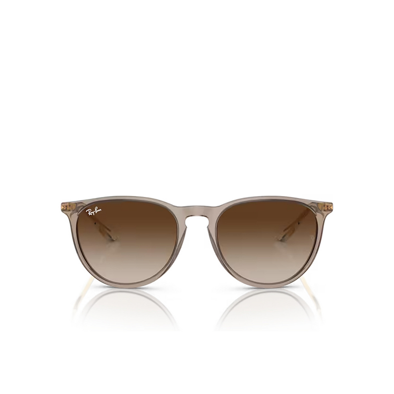 Gafas de sol Ray-Ban ERIKA 674413 transparent light brown - 1/4