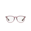 Ray-Ban ERIKA Sunglasses 8139 transparent violet - product thumbnail 1/4