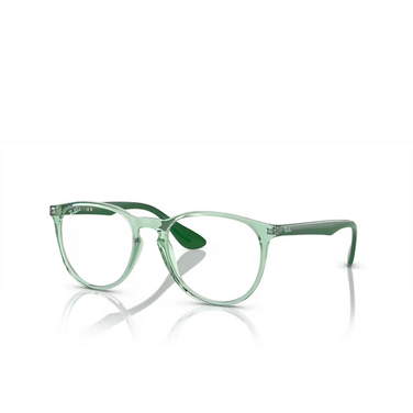 Ray-Ban ERIKA Sunglasses 8340 transparent green - three-quarters view