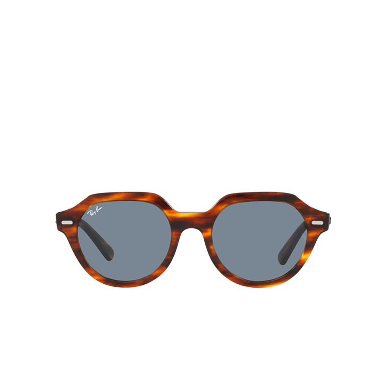 Ray-Ban GINA Sunglasses 954/62 striped havana - 1/4