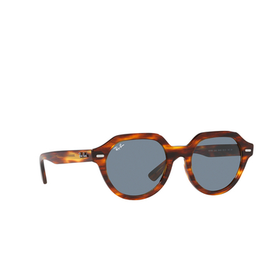 Ray-Ban GINA Sunglasses 954/62 striped havana - three-quarters view