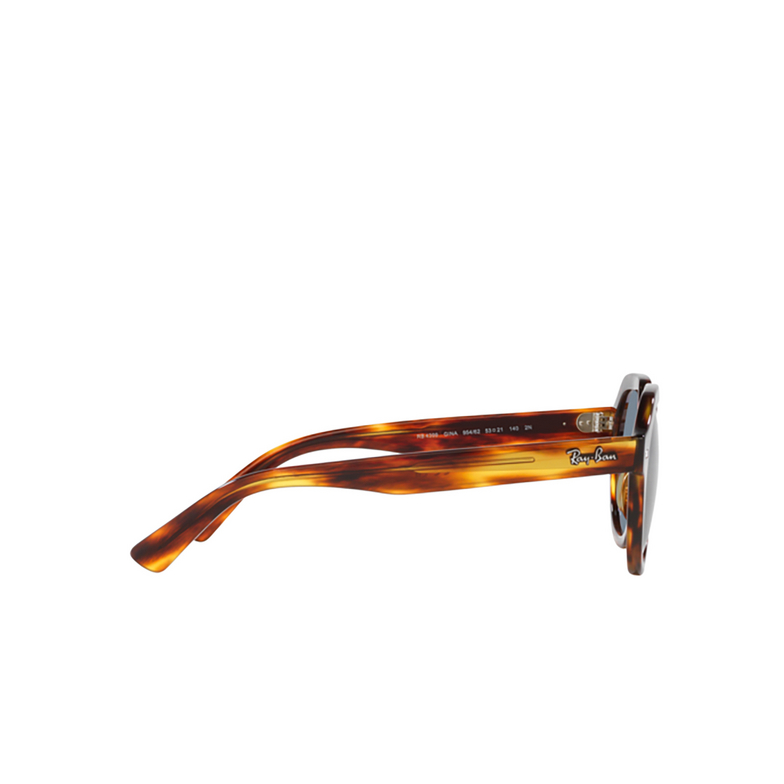 Ray-Ban GINA Sunglasses 954/62 striped havana - 3/4