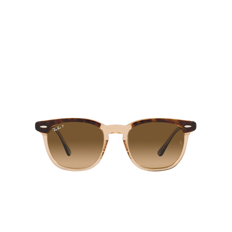 Ray-Ban HAWKEYE Sunglasses 1292M2 havana on transparent brown - 1/4