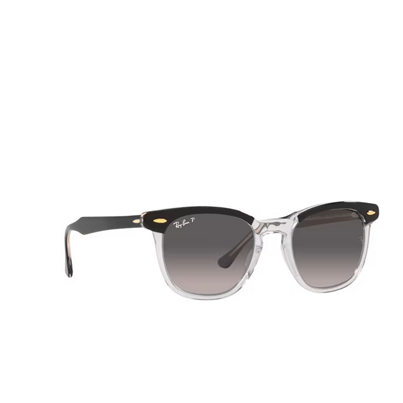 Ray-Ban HAWKEYE Sunglasses 1294M3 black on transparent - 2/4