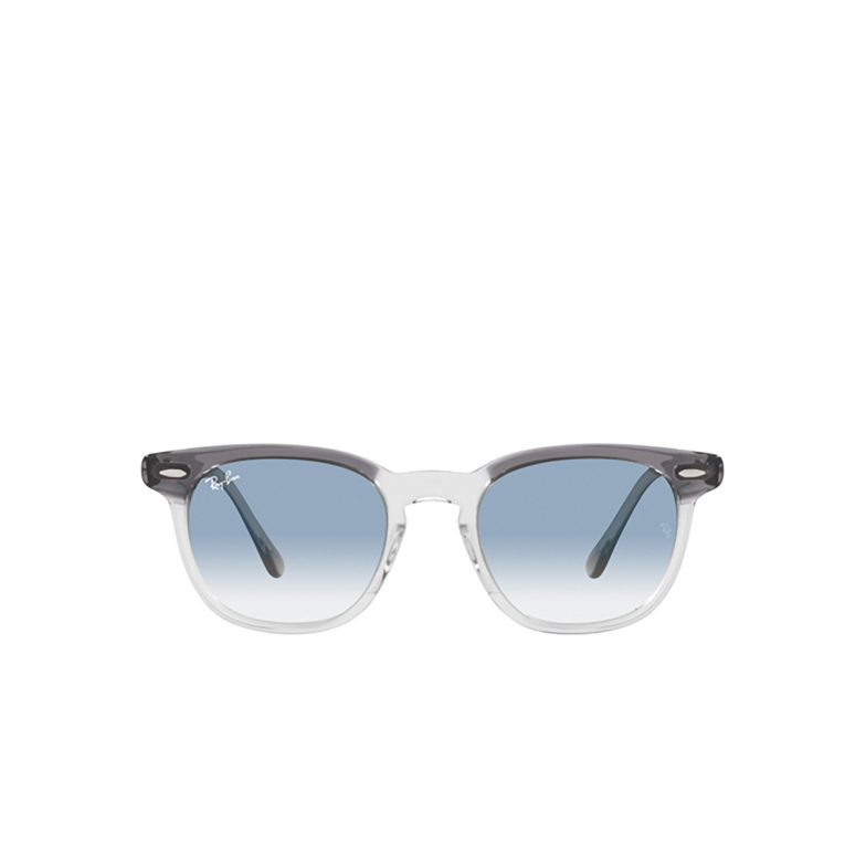 Ray-Ban HAWKEYE Sunglasses 13553F grey on transparent - 1/4