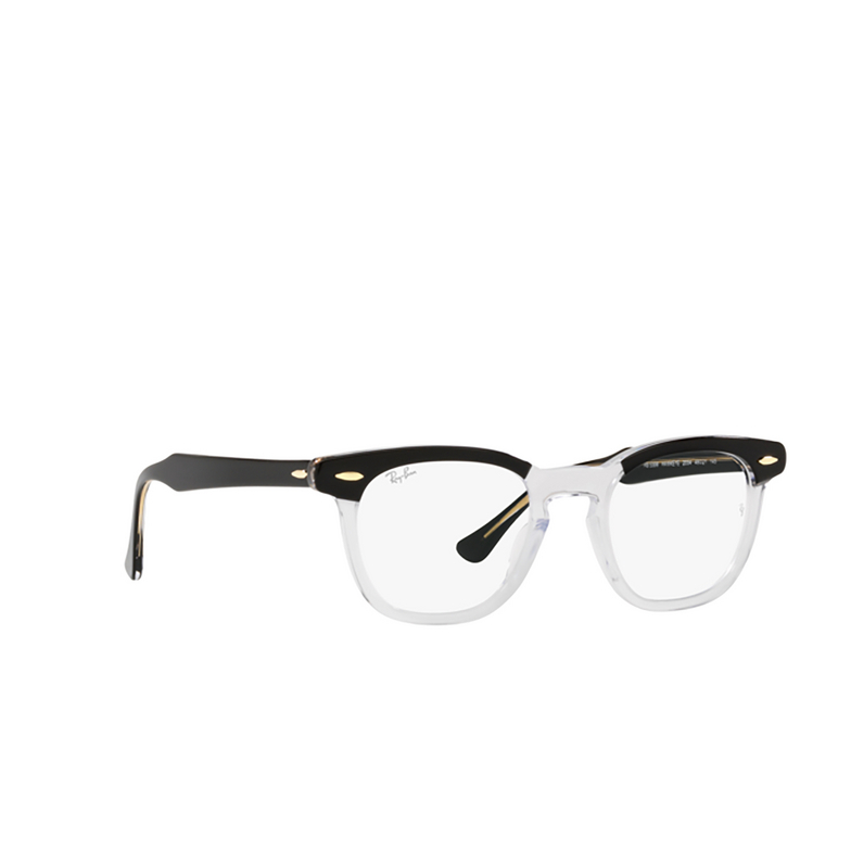 Ray-Ban HAWKEYE Eyeglasses 2034 black on transparent - 2/4